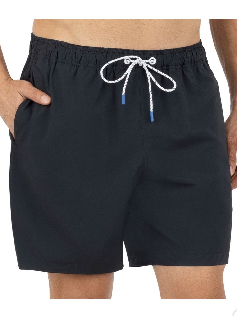 Bonobos 7"Lined Swim Trunks Black Size XL Bathing Suit UPF 50+ NWT